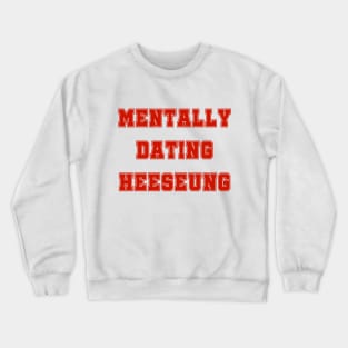 Mentally dating Enhypen Heeseung | Morcaworks Crewneck Sweatshirt